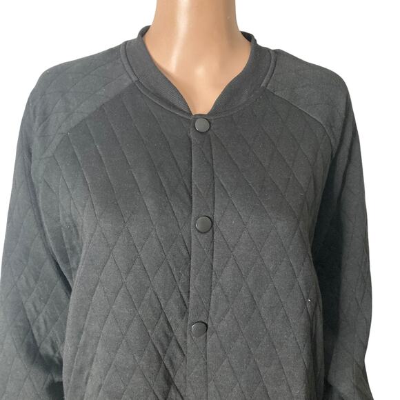 Sovereign Code Jacket Mens Large Princeton Mens Black Quilted Snap Front New - Picture 3 of 16